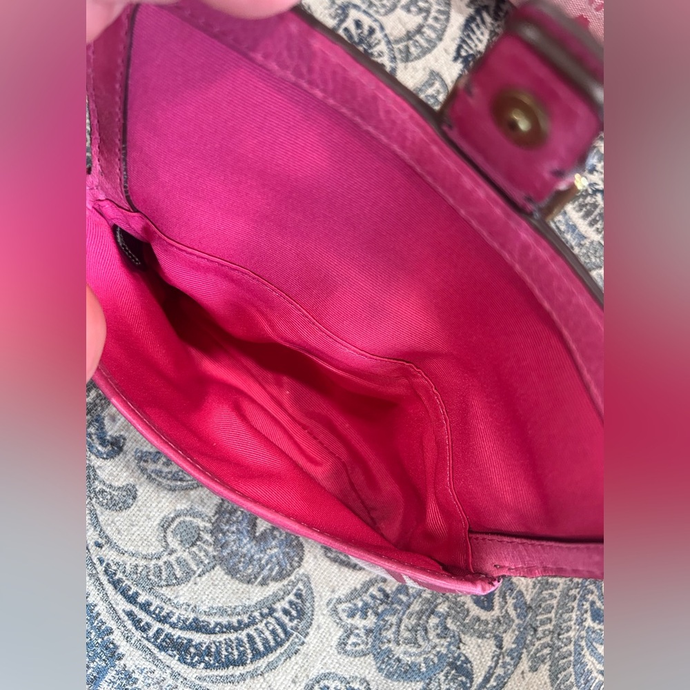 Coach Vintage Y2K Rare Pink Tie Dye 2005 Slim Tote and Wallet Like New Condition - Picture 8 of 9
